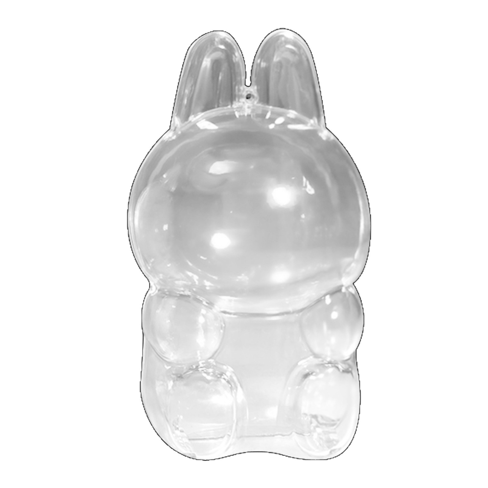 Protective Case for LABUBU, The Monsters Exciting Macaron Acrylic Display Case Clear Protective Cover for Standing Figure
