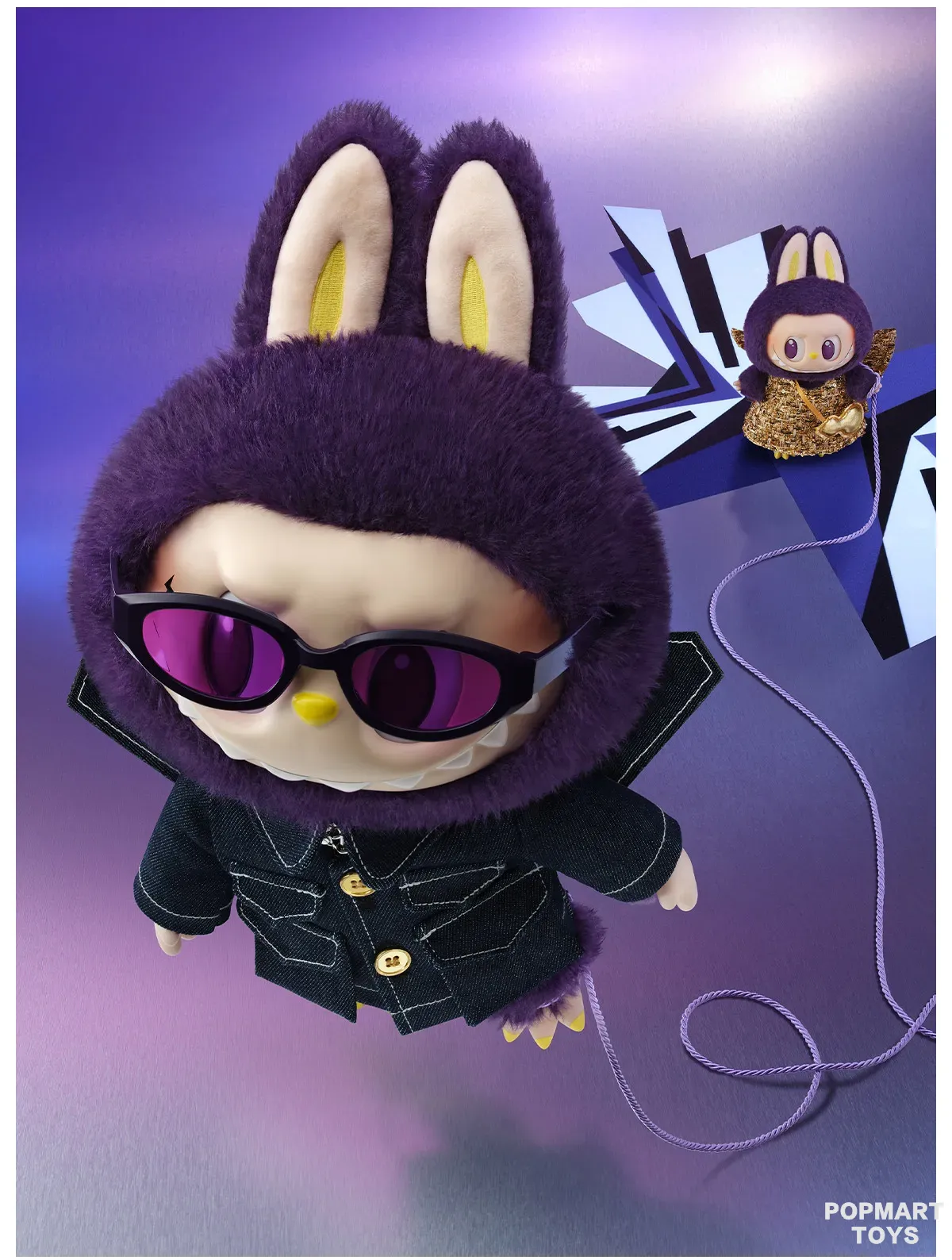 LABUBU × PRONOUNCE - WINGS OF FORTUNE Vinyl Plush Hanging Card