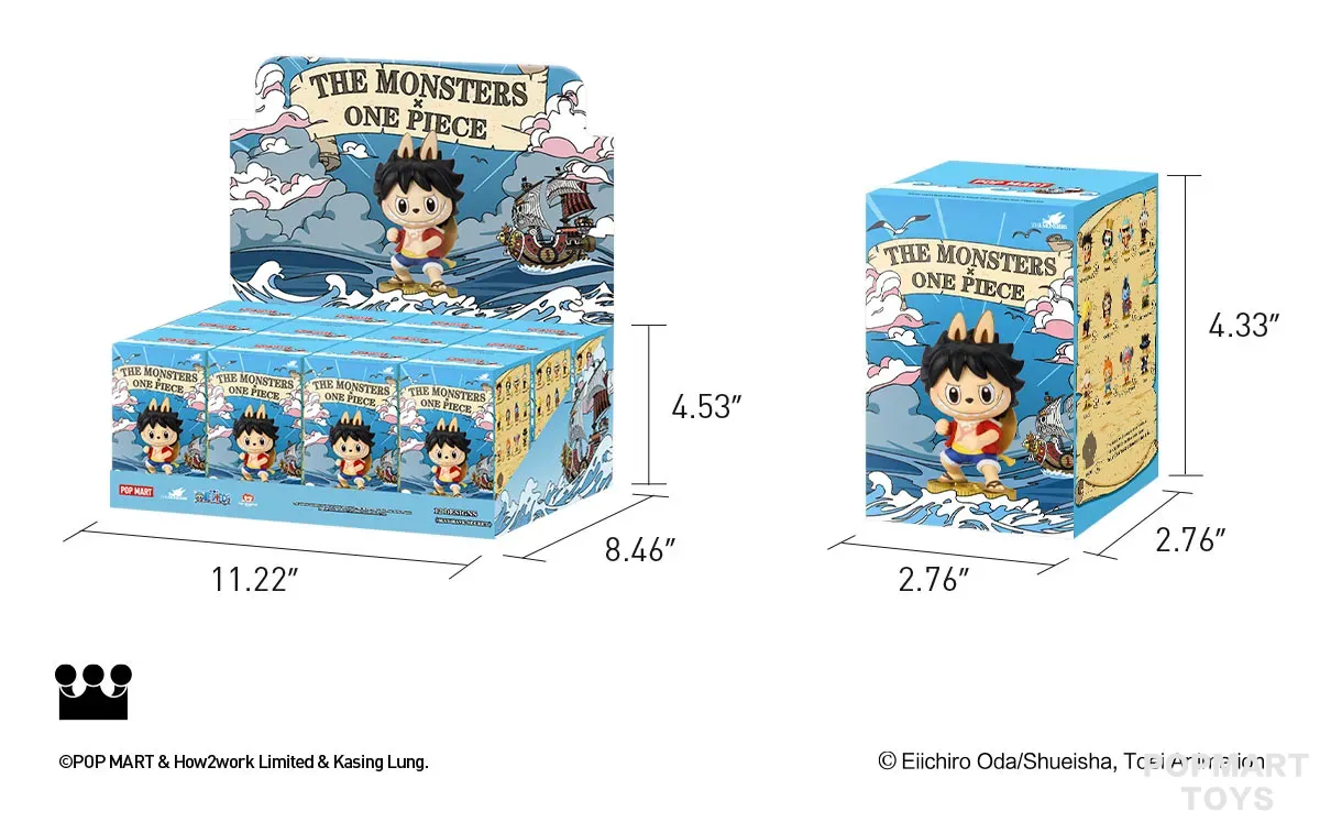 THE MONSTERS × One Piece Series Figures