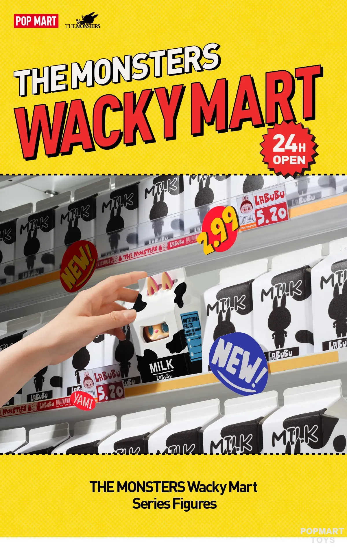 THE MONSTERS Wacky Mart Series Figures