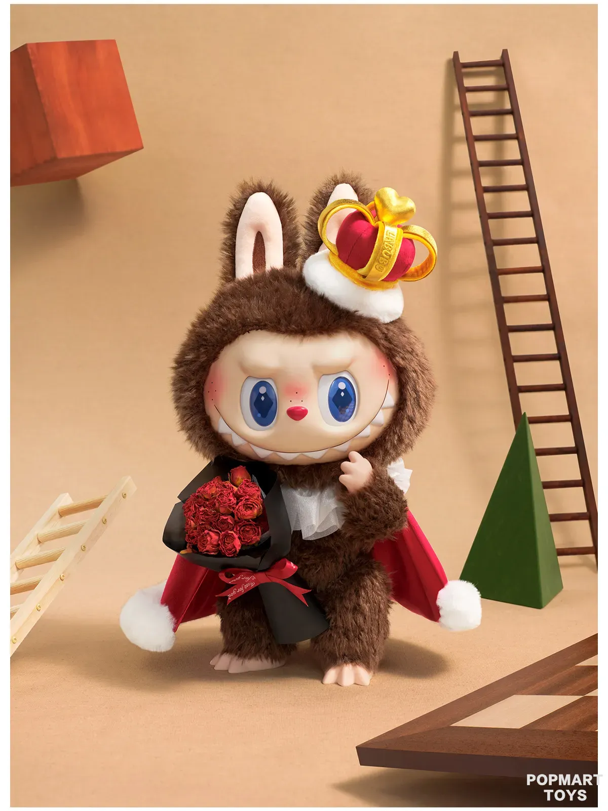 THE MONSTERS Let's Checkmate Series-Vinyl Plush Doll