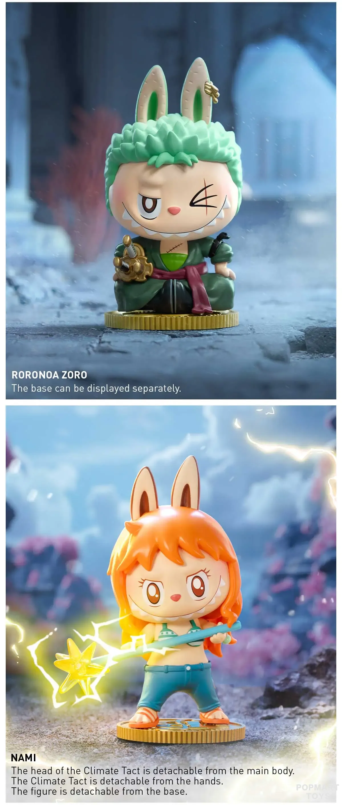 THE MONSTERS × One Piece Series Figures