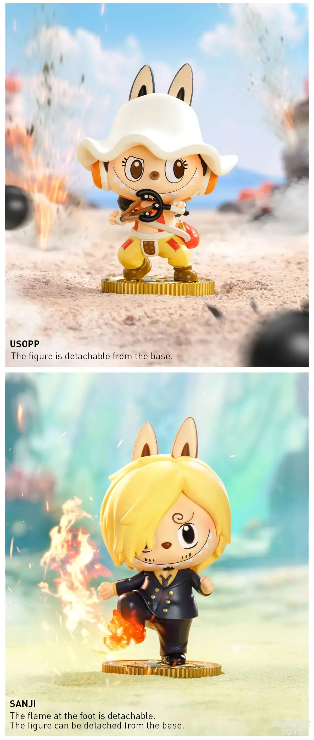 THE MONSTERS × One Piece Series Figures