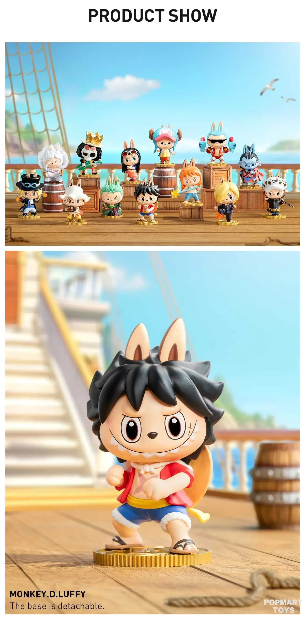 THE MONSTERS × One Piece Series Figures