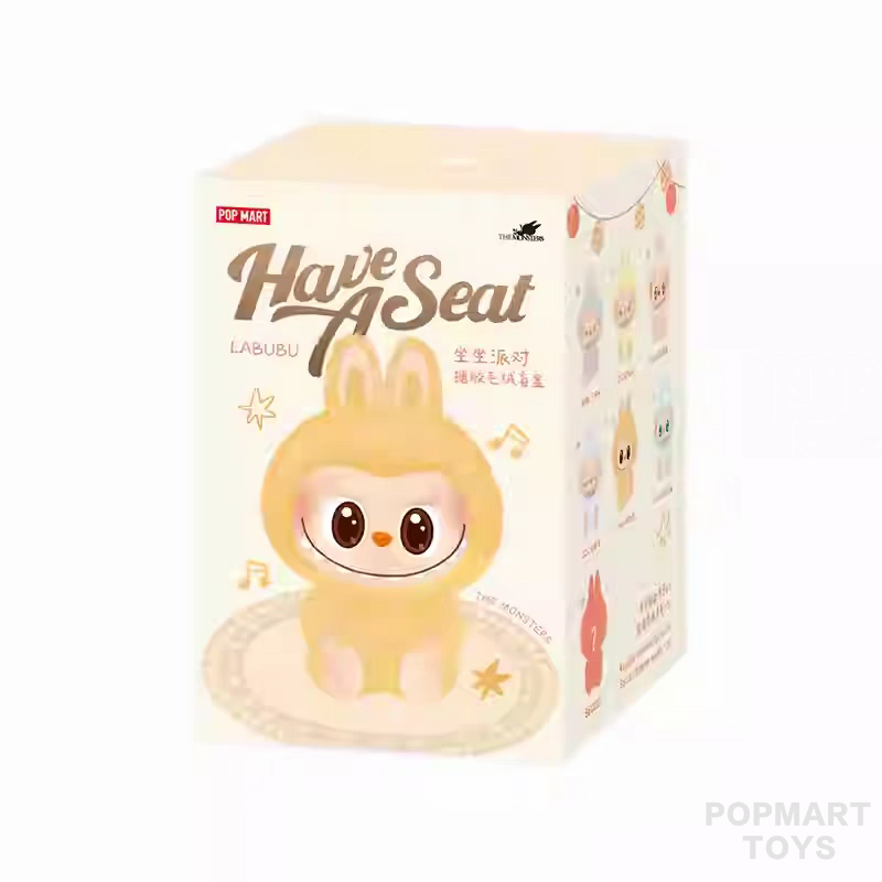 Pop Mart Labubu The Monsters Have a Seat Vinyl Plush Single Blind Box