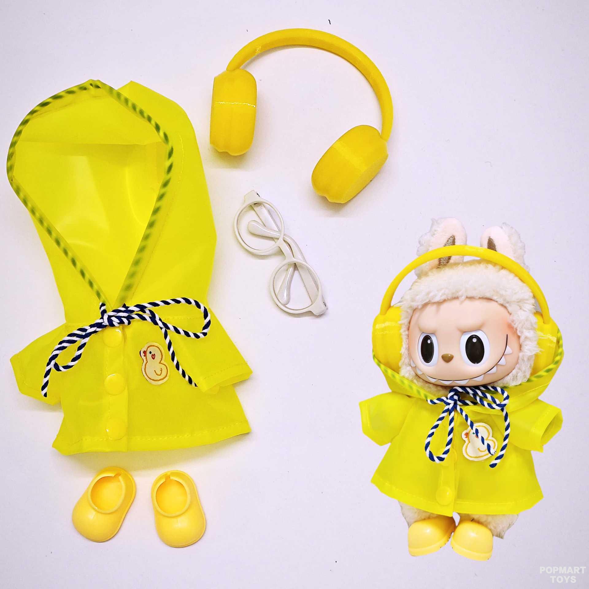 POP MART THE MONSTERS Labubu Clothes raincoat