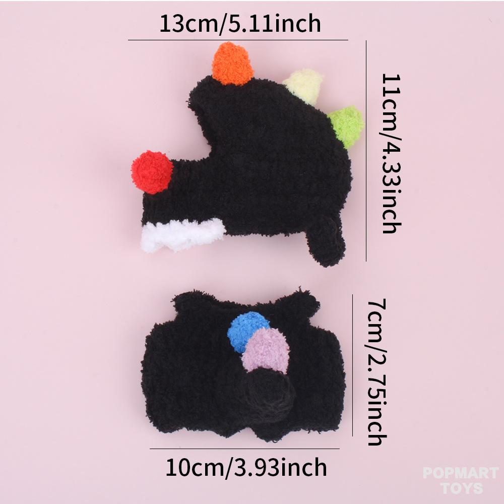 Pop Mart,The Monsters,Labubu,Plush clothes