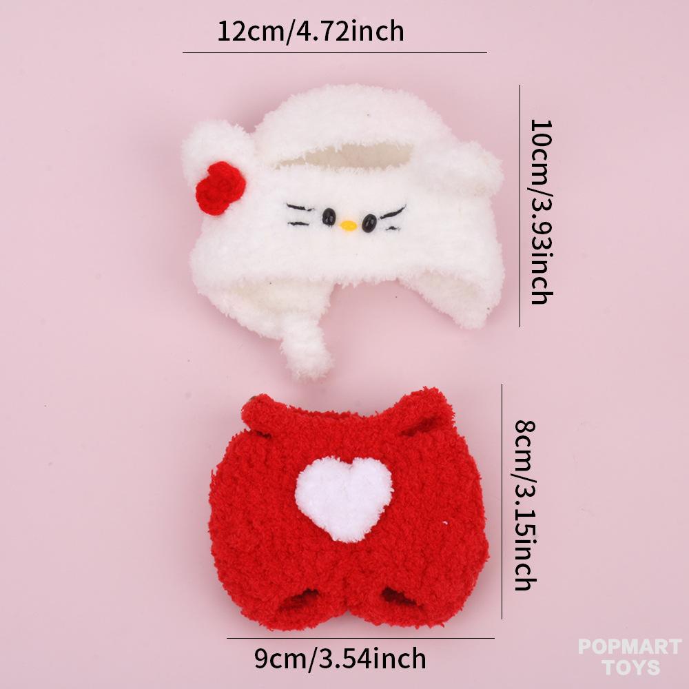 Pop Mart,The Monsters,Labubu,Plush clothes