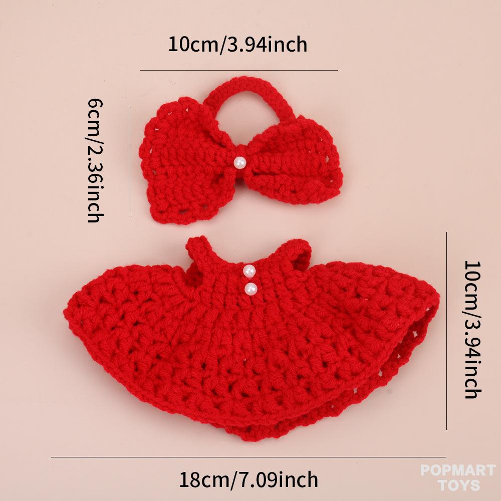 Pop Mart The Monsters Labubu Plush clothes