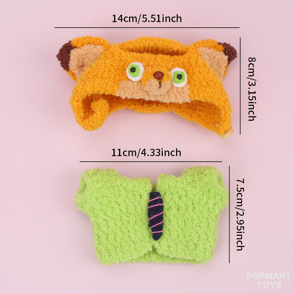 Pop Mart The Monsters Labubu Plush clothes