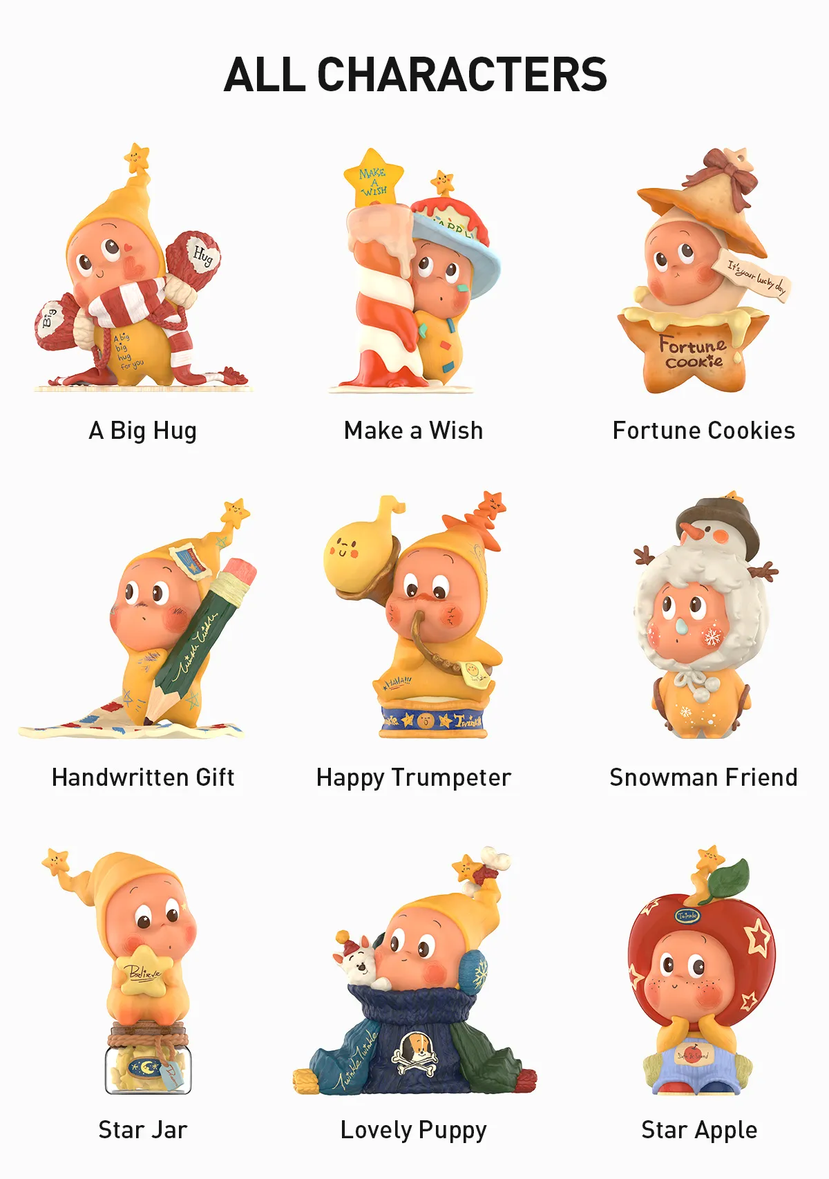 Twinkle Twinkle The Gifts From Stars Series Figures