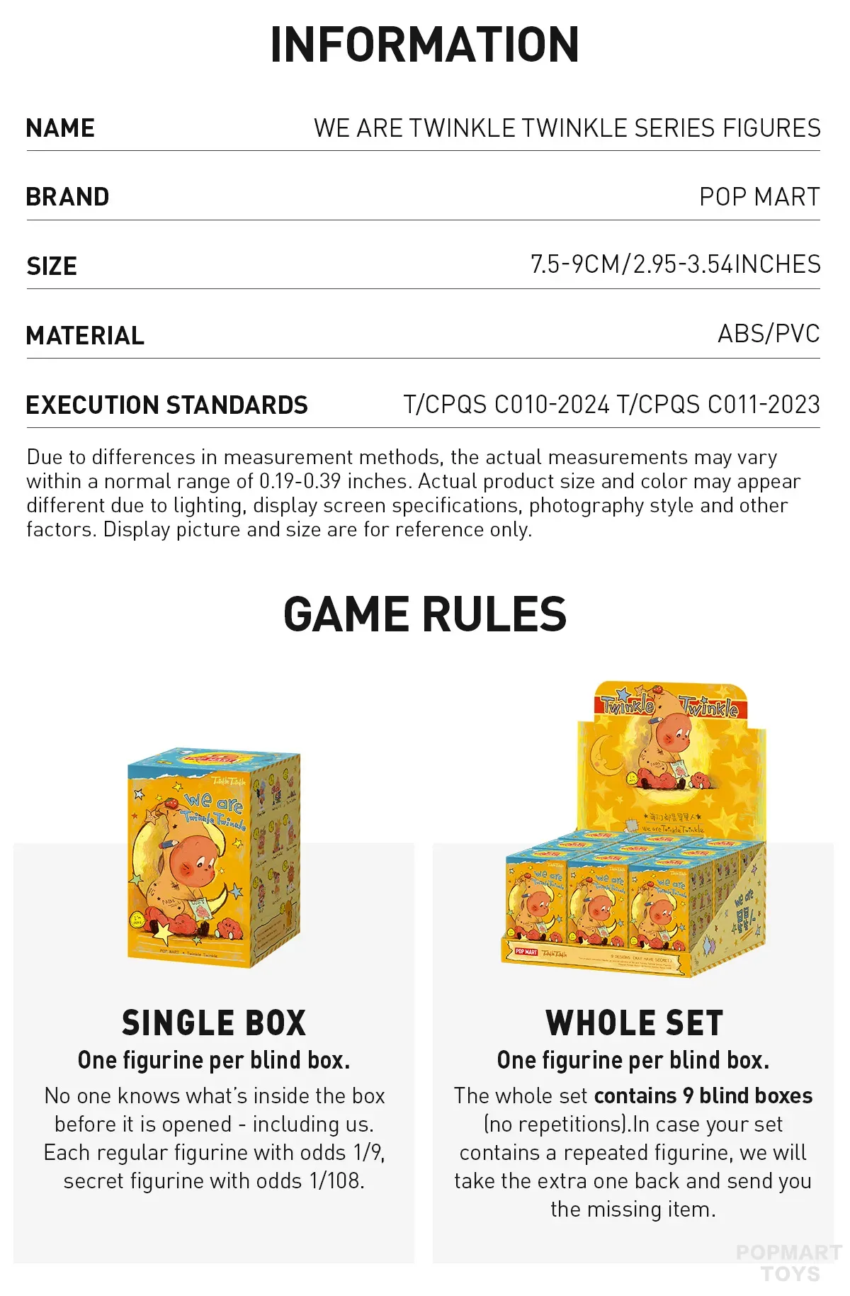 We are Twinkle Twinkle Series Figures