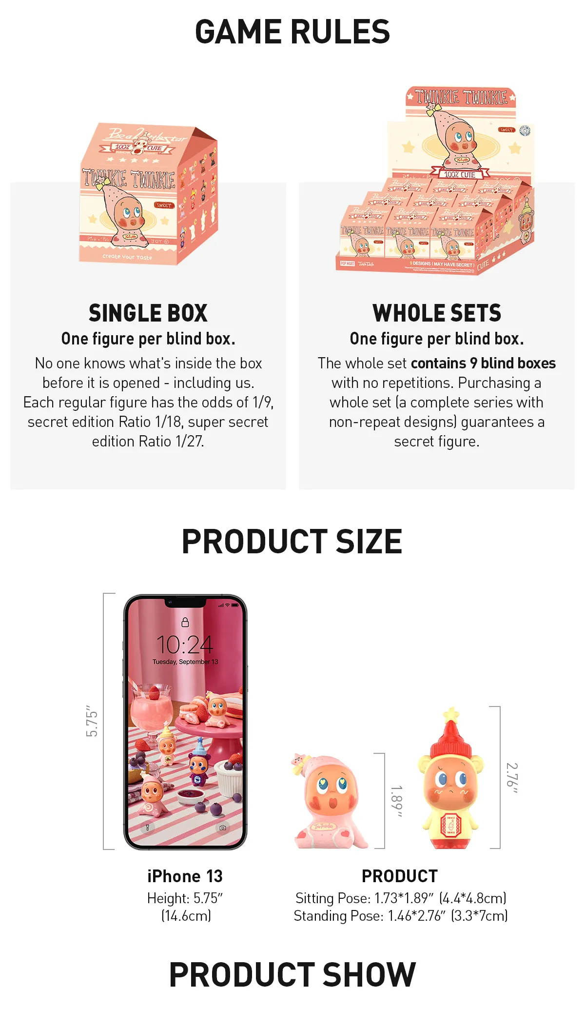 Twinkle Twinkle Create Your Taste Series Figures - B