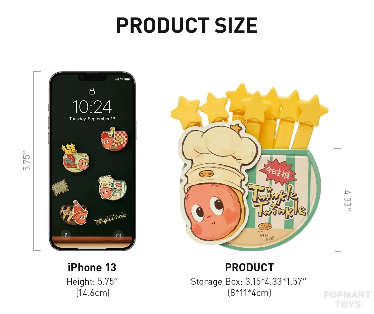 Twinkle Twinkle Be a Little Star Series-Magnetic Sealing Clip Storage Box Set