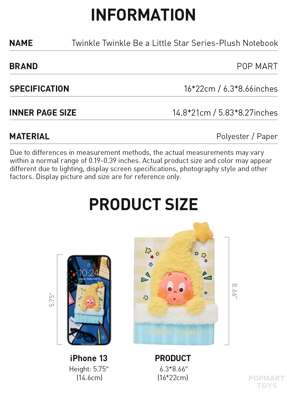 Twinkle Twinkle Be a Little Star Series-Plush Handbooks