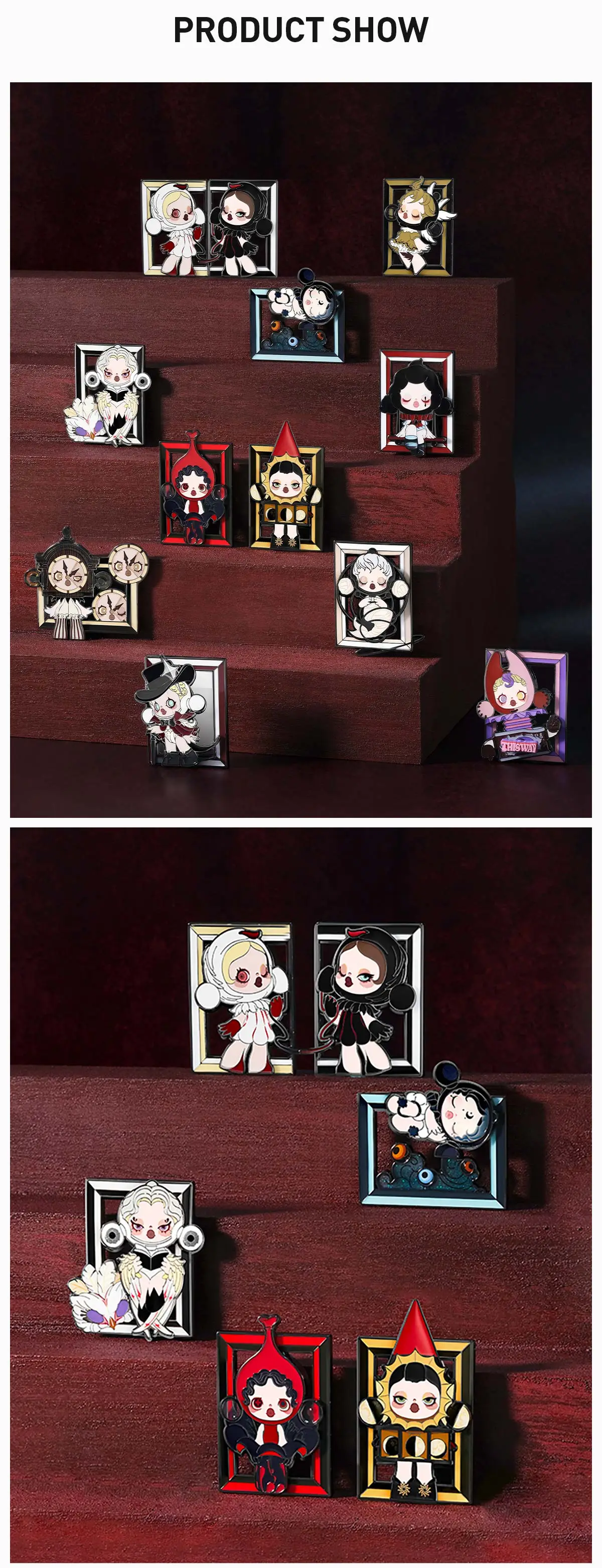 SKULLPANDA Image Of Reality Series-Badge Blind Box