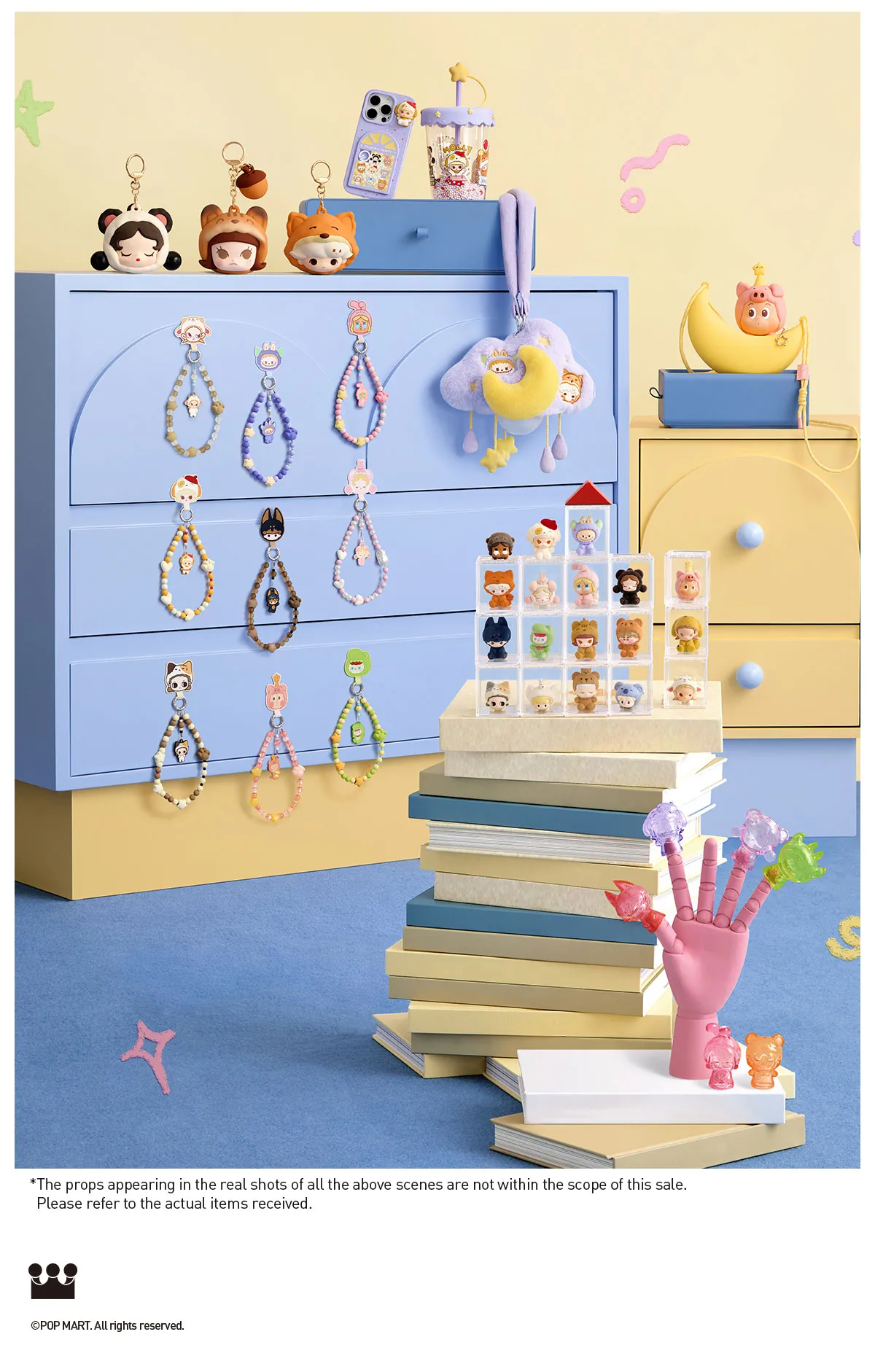 POP BEAN Pajama Party Twinkle silicone crossbody bag