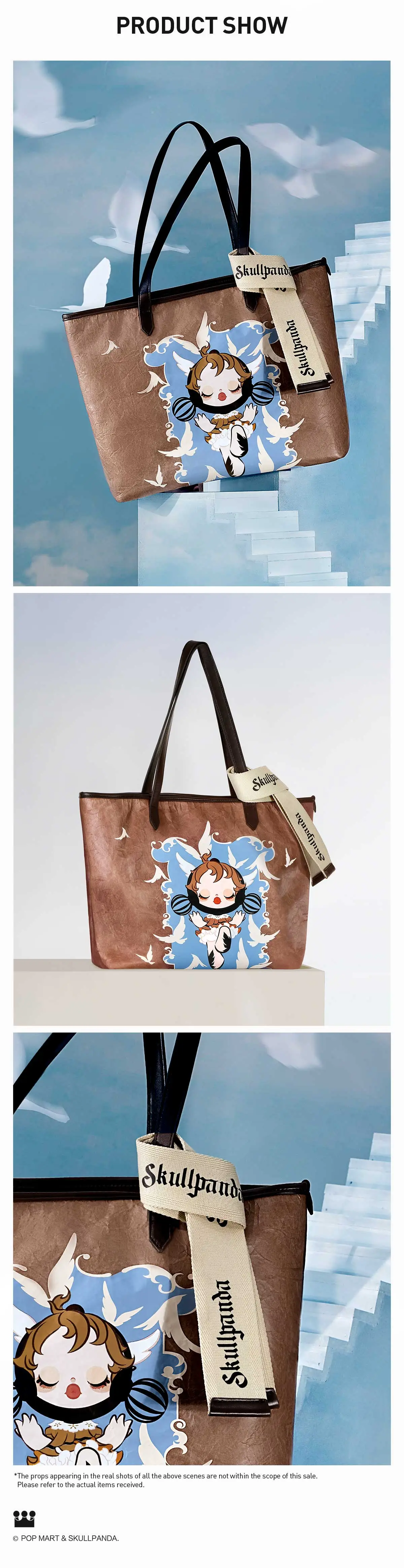 SKULLPANDA Image Of Reality Series-Tyvek Paper Bag