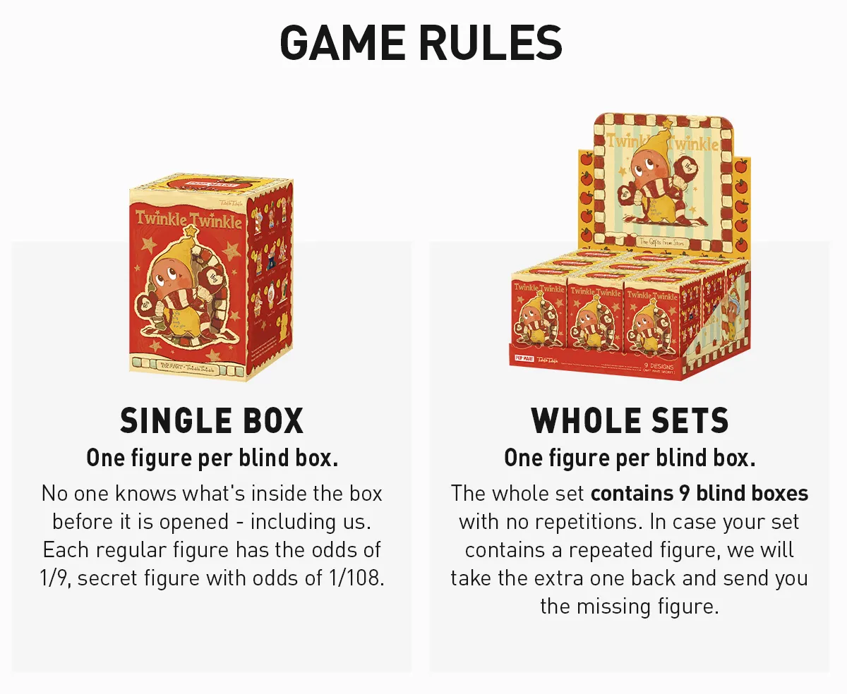 Twinkle Twinkle The Gifts From Stars Series Figures