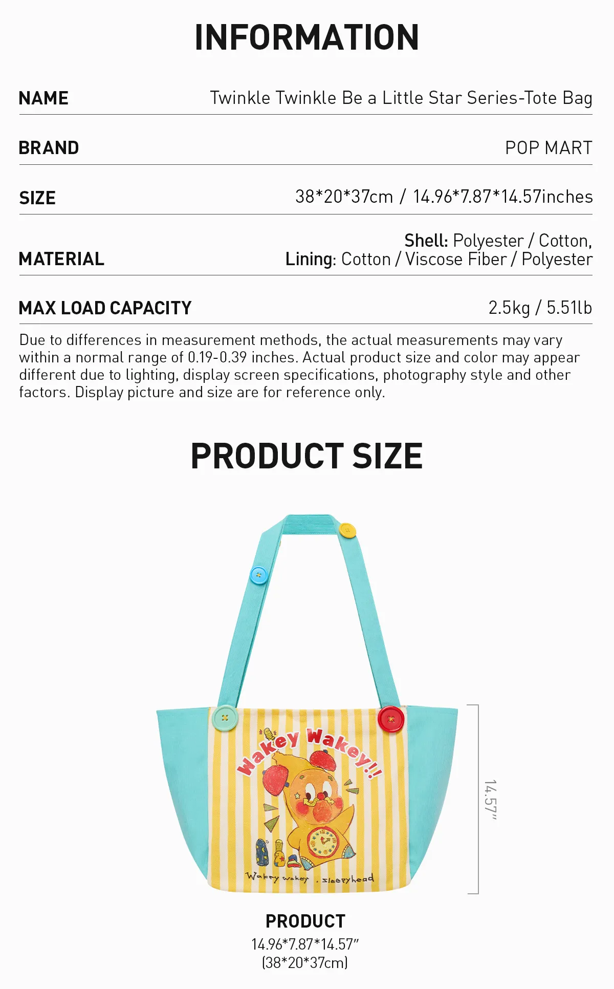 Twinkle Twinkle Be a Little Star Series-Tote Bag