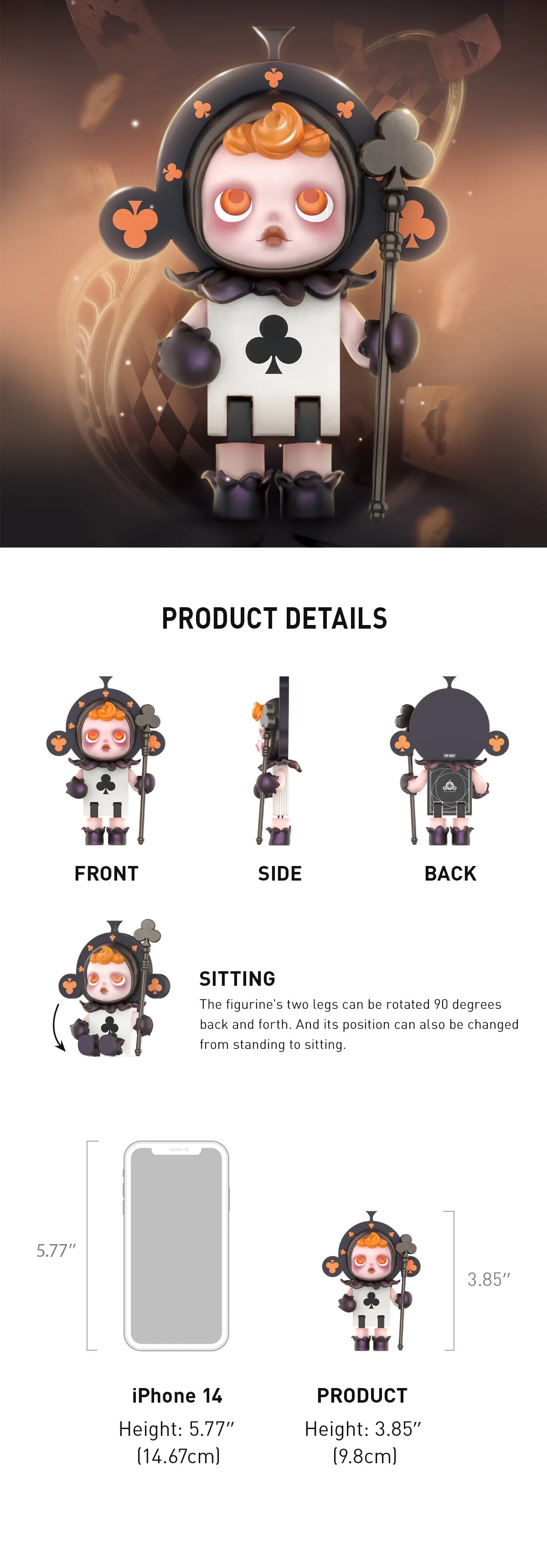 SKULLPANDA Club Man Figurine