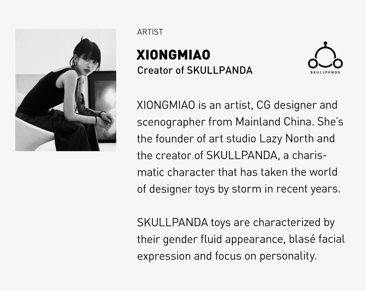 SKULLPANDA Club Man Figurine