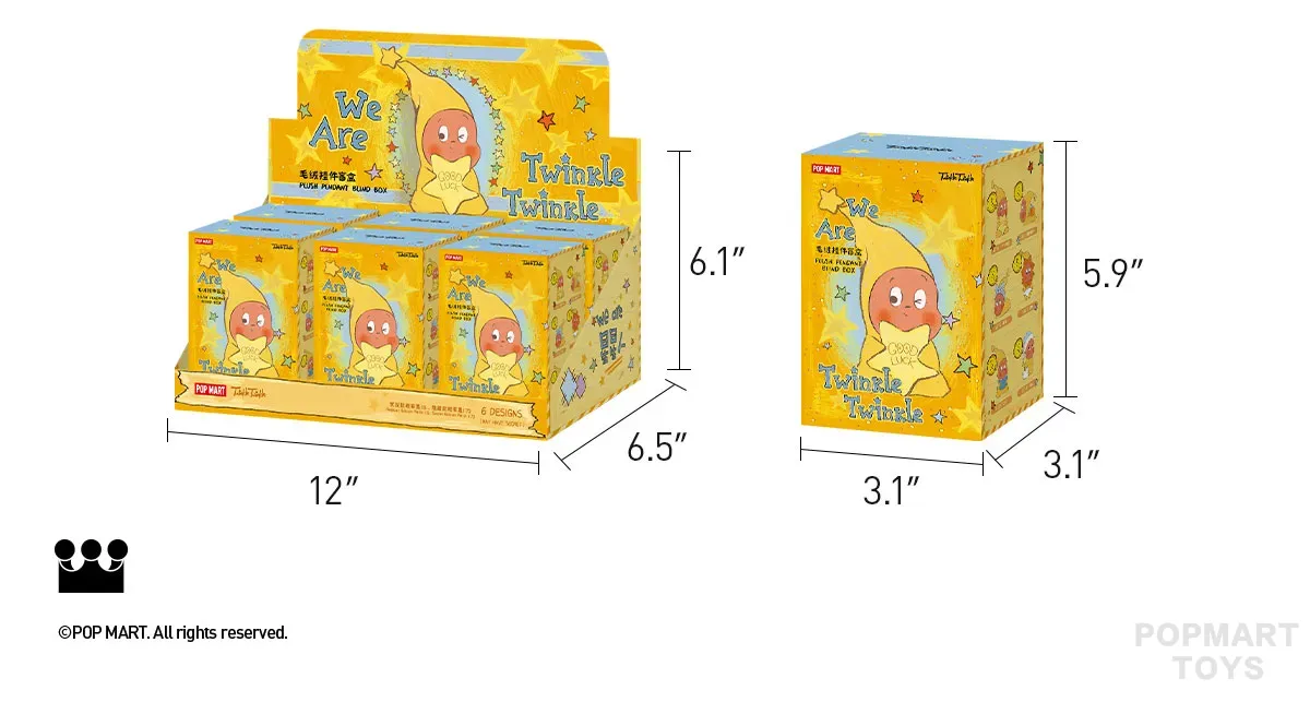 We are Twinkle Twinkle Series-Plush Pendant Blind Box