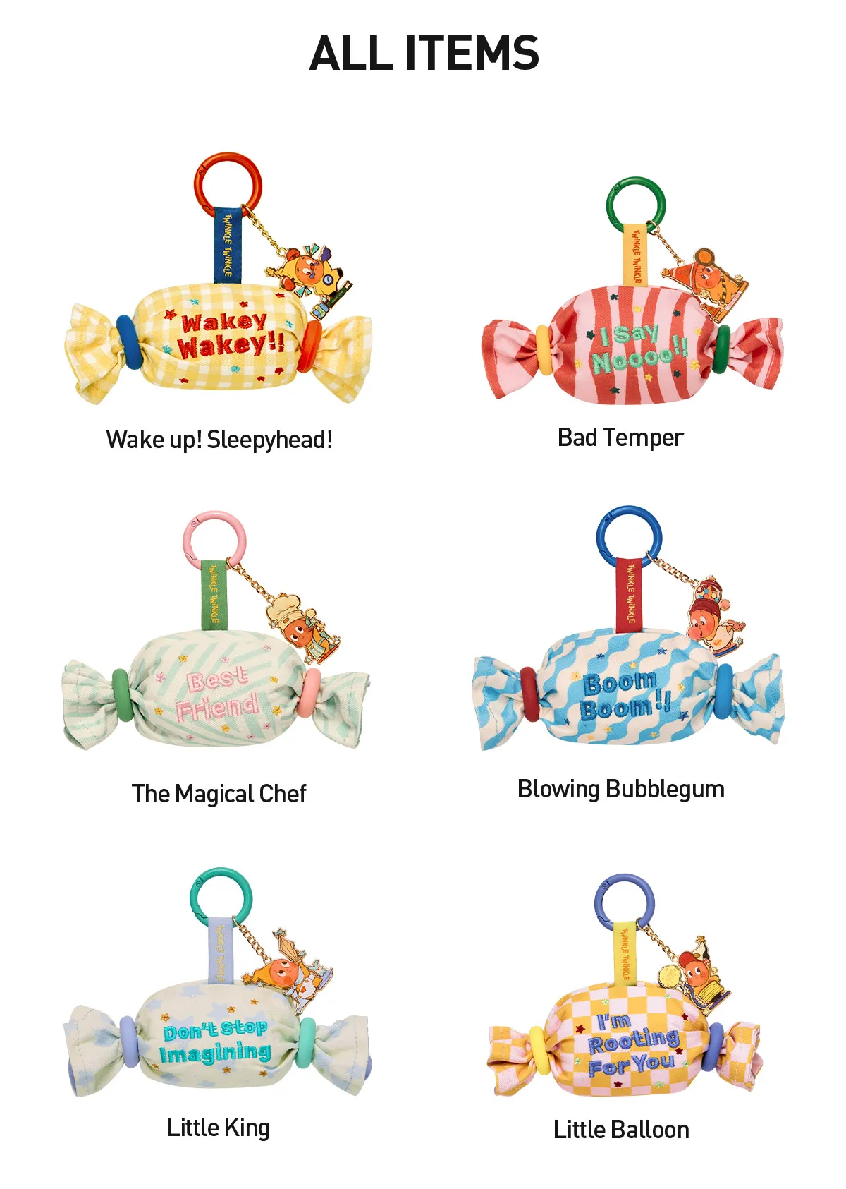 Twinkle Twinkle Be a Little Star Series-Mini Bag Pendant Blind Box