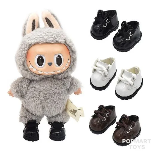 Pop Mart The Monsters Labubu leather shoes